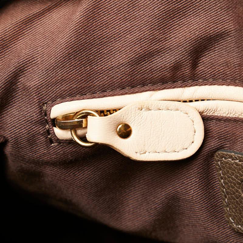 【美品】クロエ パラティ ハンドバッグ ショルダー 2way ブラウン Chloe（クロエ） パラティ ハンドバッグ ショルダーバッグ 2WAY 8HS891
