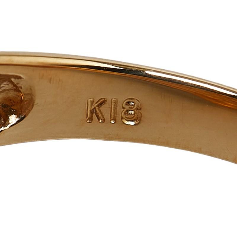 指輪 K18YG イエローゴールド レディース 【PAULTRE】 【中古】