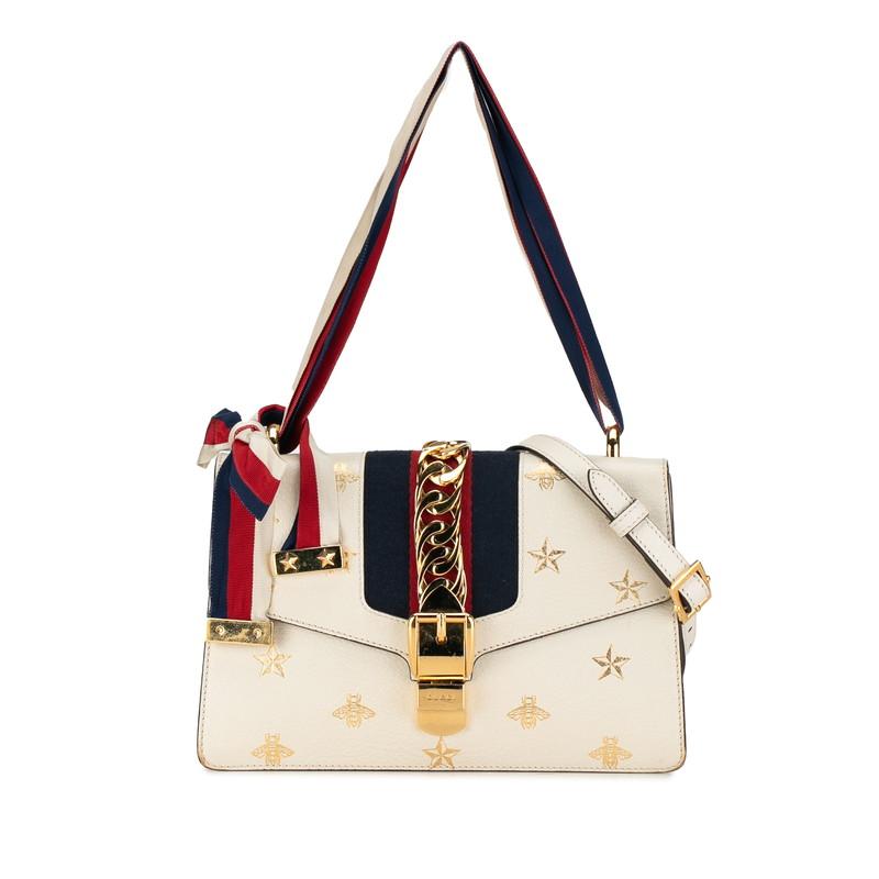 GUCCI グッチ シルヴィ スモール ビー&スター シェリーライン GUCCI グッチ シルヴィ スモール ビー&スター シェリーライン