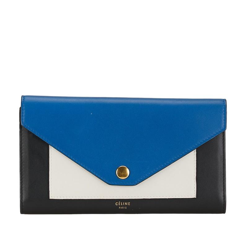 CELINE セリーヌ マルチファンクション コール トリフォールド ウォレット CELINE（セリーヌ） トリフォールド マルチファンクション 長財布 三