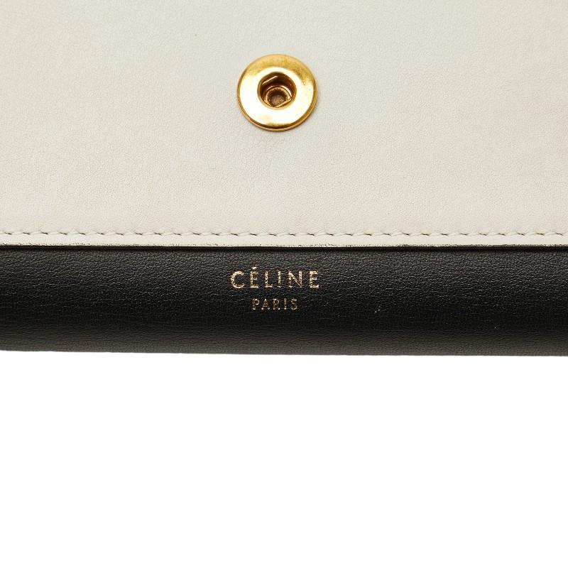 CELINE（セリーヌ） トリフォールド マルチファンクション 長財布 三