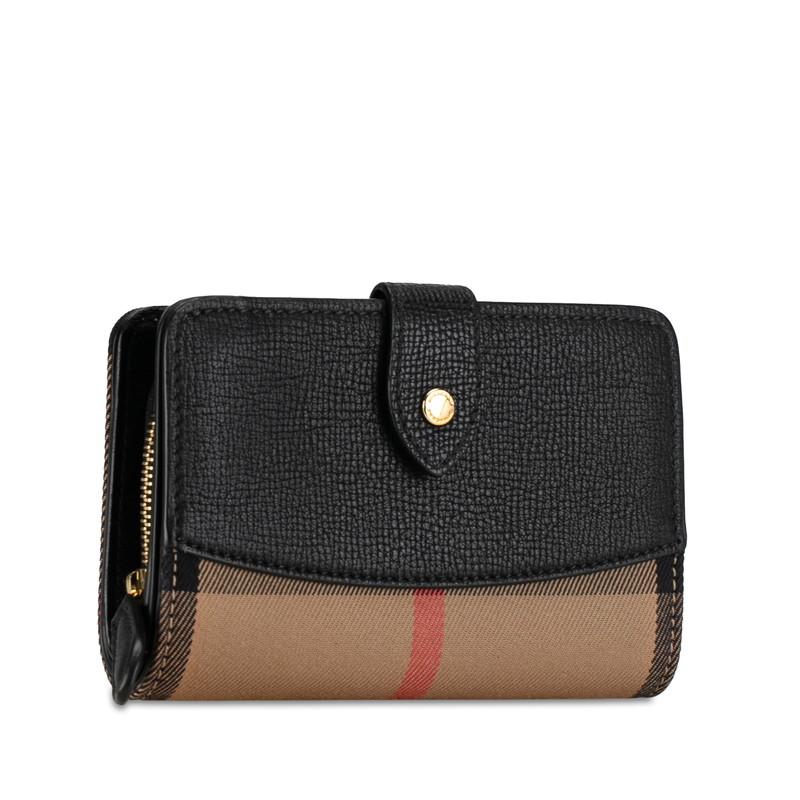 BURBERRY（バーバリー） メガチェック 二つ折り財布 ラウンド 