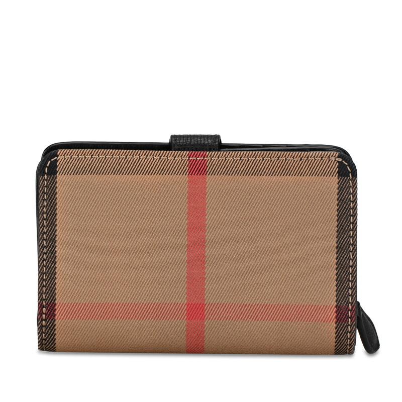 BURBERRY バーバリー メガチェック 二つ折り財布 ラウンドファスナー  