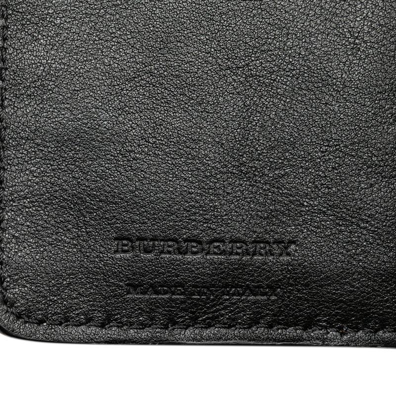 BURBERRY（バーバリー） メガチェック 二つ折り財布 ラウンド 