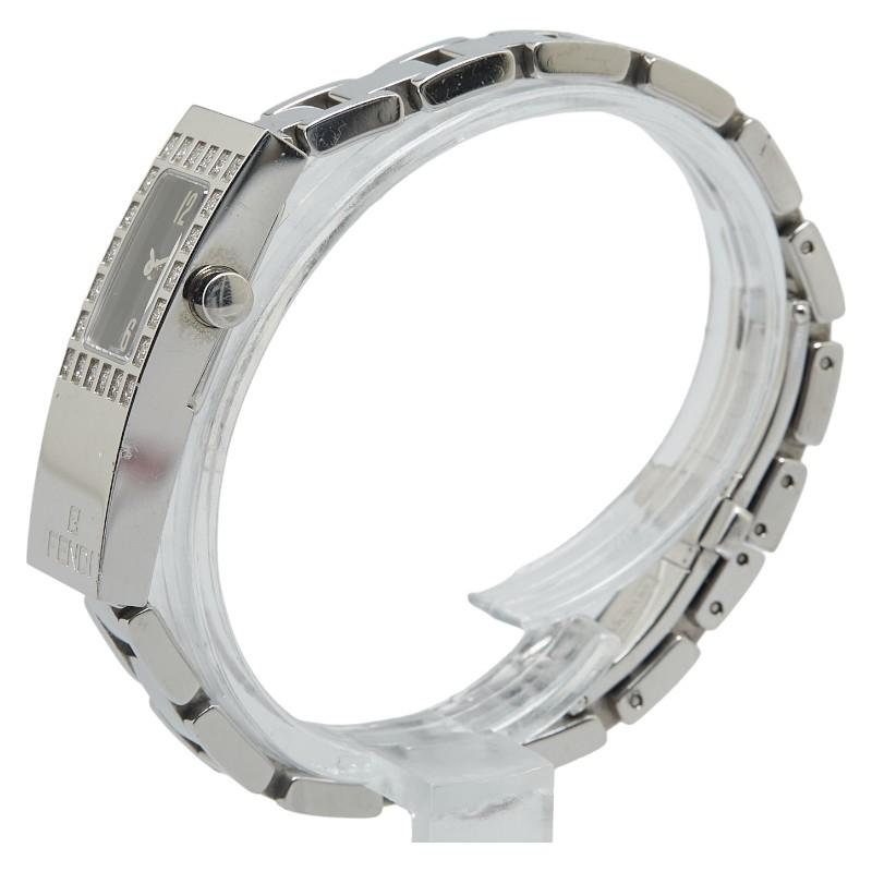 FENDI（フェンディ） ダイヤベゼル 腕時計 3300L クオーツ ブラック