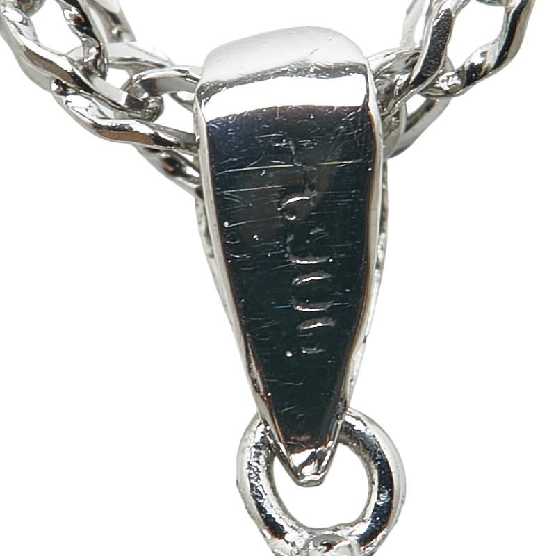 Pt900 プラチナ Pt850 サファイア1.94ct ダイヤ0.20ct ネックレス 