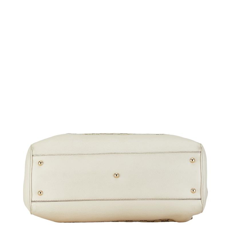 GUCCI（グッチ） GGキャンバス バンブー ハンドバッグ 282317 ベージュ