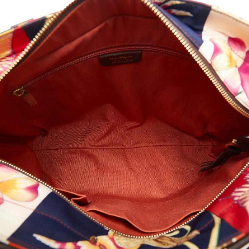 サルヴァトーレフェラガモ アニマルプリント トートバッグ