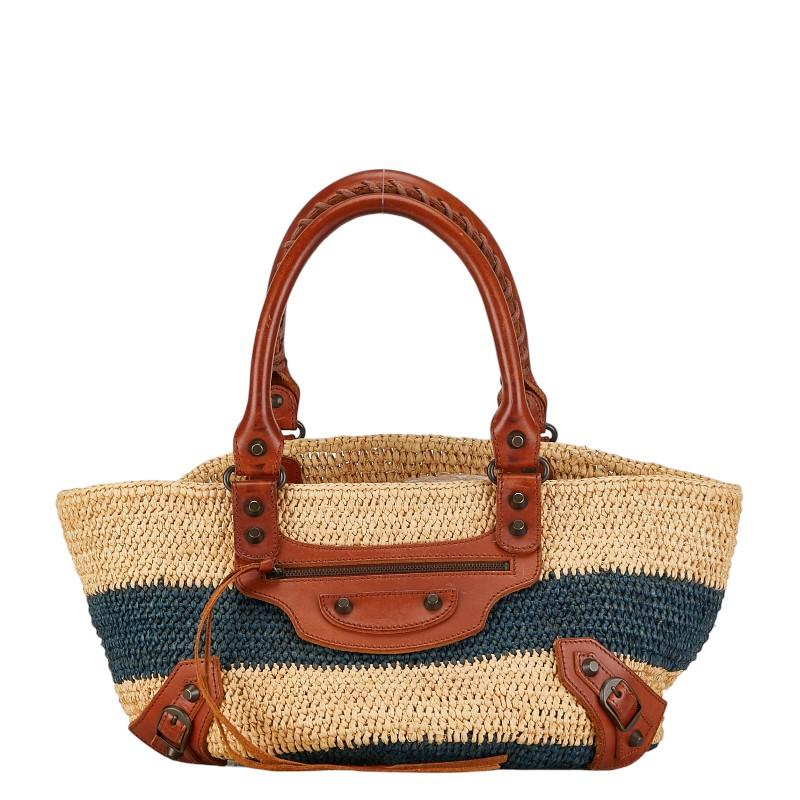 BALENCIAGA バレンシアガ スモール ハンドバッグ 236741 ベージュ 