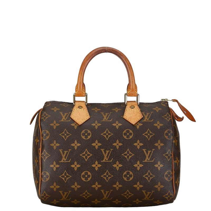 LOUIS VUITTON ルイ ヴィトン モノグラム スピーディ25 ミニボストン 