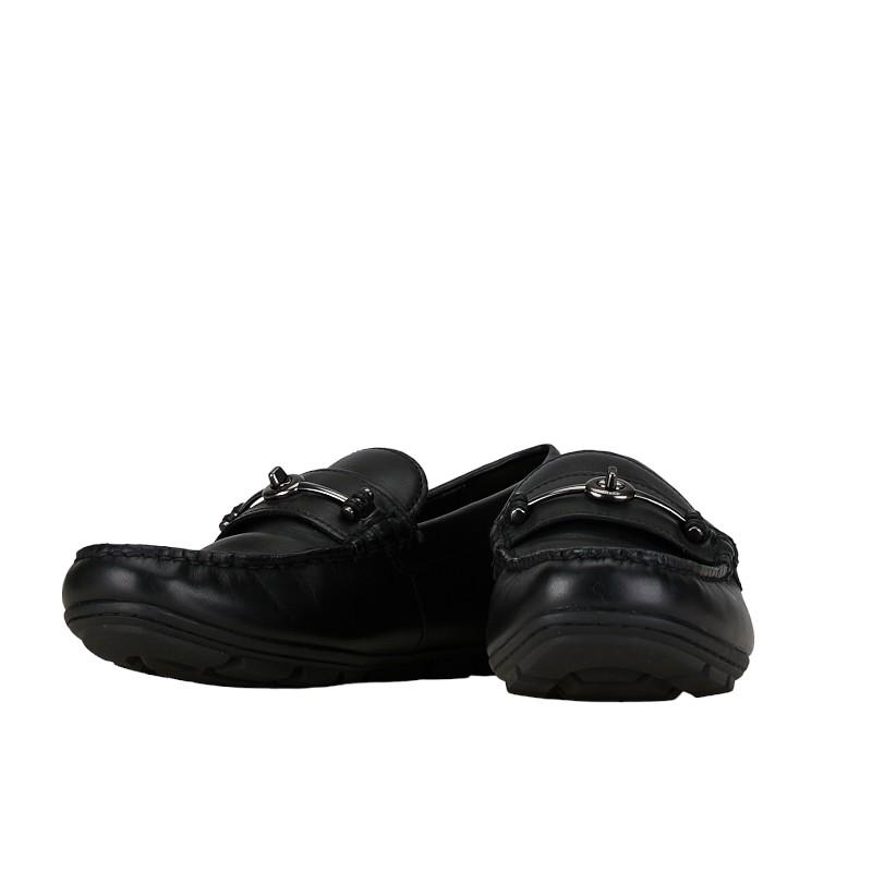 COACH 黒 レザー ローファー7.5