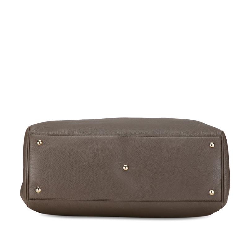 GUCCI（グッチ） バンブー ショッパー ラージトート ハンドバッグ
