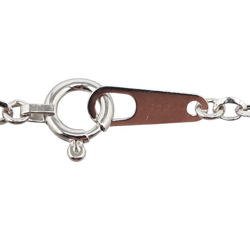 K18WG ホワイトゴールド ガーネット ピンクサファイア フクロウ  