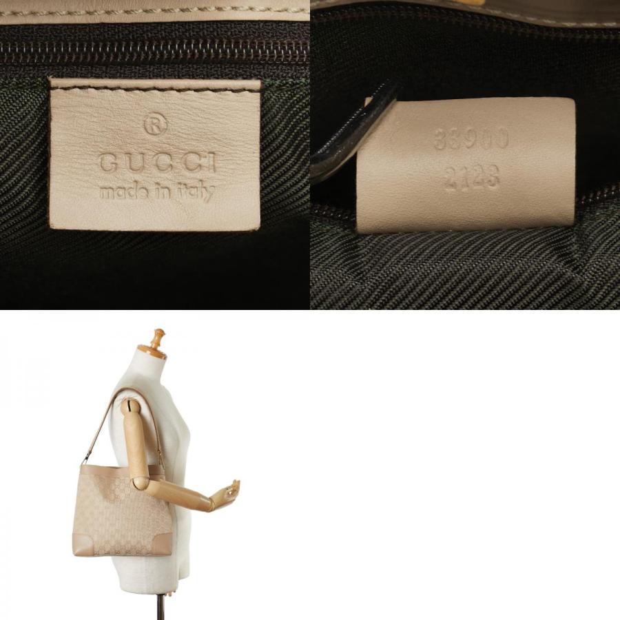 GUCCI（グッチ） GGキャンバス ワンショルダーバッグ 33900 ベージュ