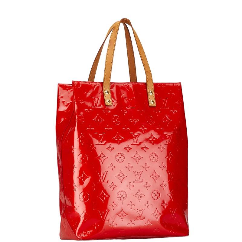 LOUIS VUITTON ルイ ヴィトン モノグラム ヴェルニ リード MM ハンド  
