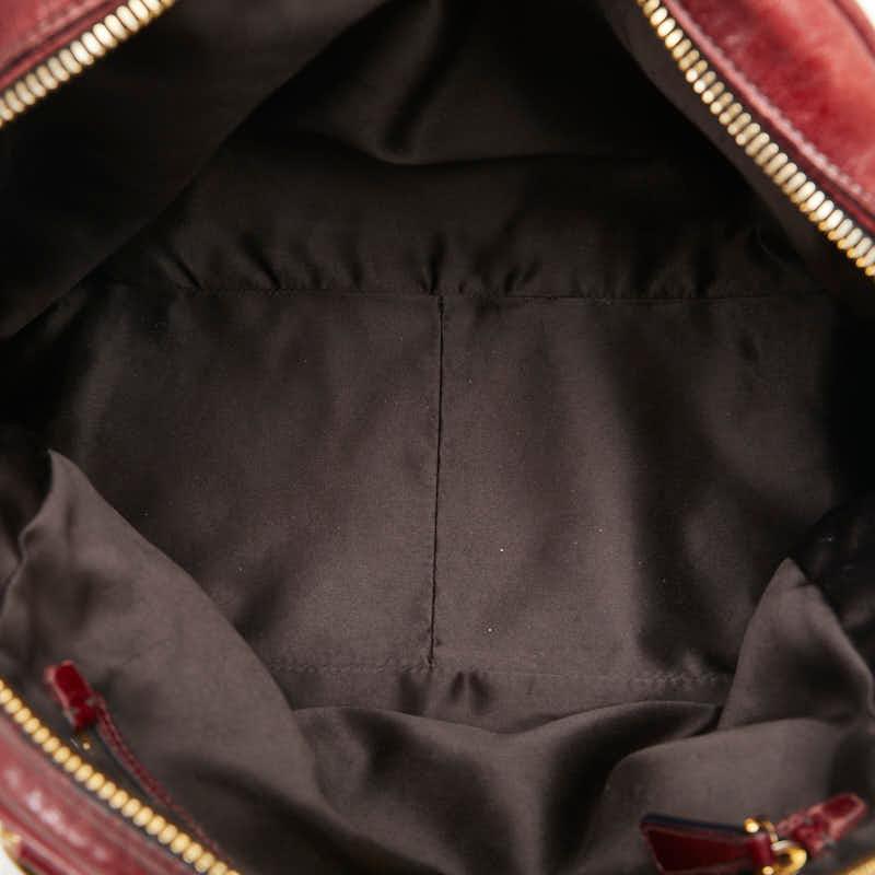 miu miu（ミュウミュウ） ハンドバッグ ショルダーバッグ 2WAY レッド
