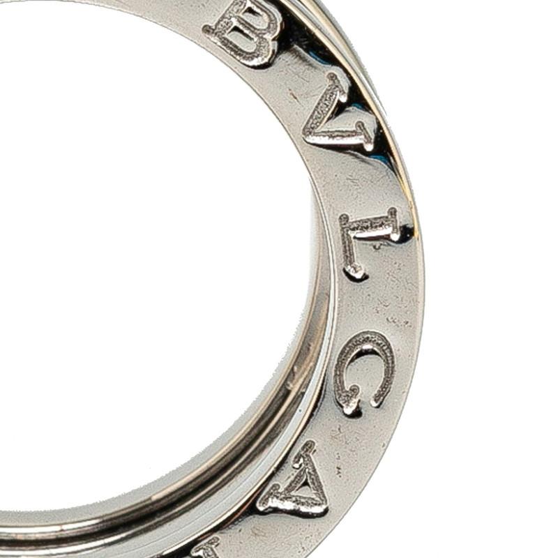 BVLGARI（ブルガリ） B-ZERO ビーゼロワン 3バンド リンク 指輪 ＃50