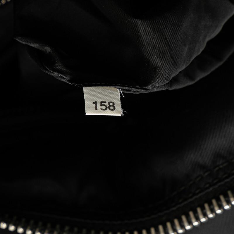 極 美品 プラダ ボンバー 三角ロゴ ナイロン 2way ショルダーバッグ 黒 PRADA プラダ 三角ロゴプレート ボンバー トートバッグ