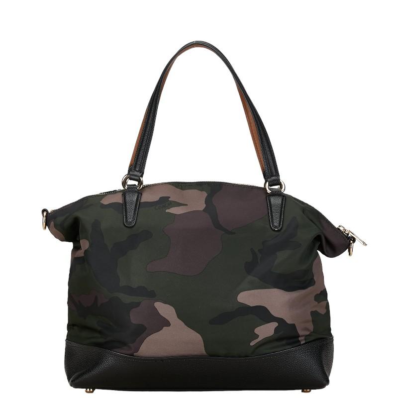 COACH（コーチ） 迷彩 ハンドバッグ ショルダーバッグ2WAY F17777