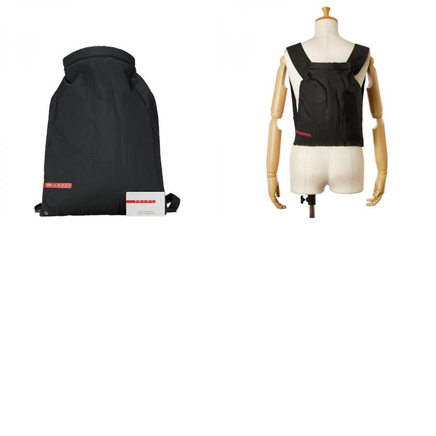 PRADA（プラダ） スポーツ ロゴ リュック バックパック ブラック