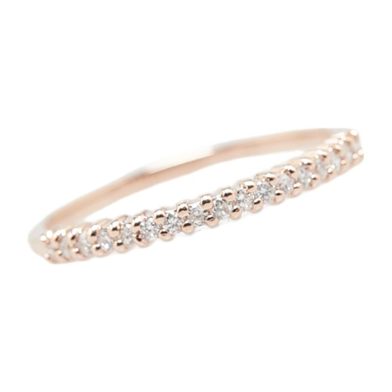 KUMIKYOKU k10 YG ダイヤモンド ピンキーリング 5号 K10 ゴールド