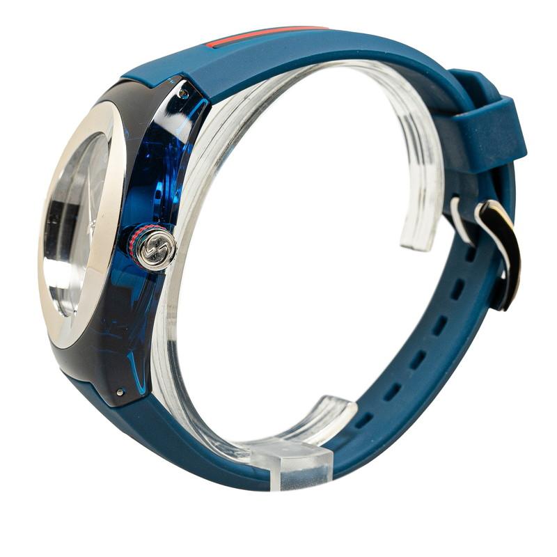 GUCCI（グッチ） SYNC シンク ブルーダイヤル 腕時計 137.1 クオーツ