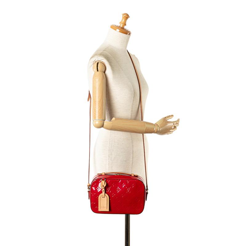 ルイヴィトン ヴェルニ サンタモニカ ハンドバッグ LOUIS VUITTON ルイ ヴィトン モノグラム ヴェルニ サンタモニカ