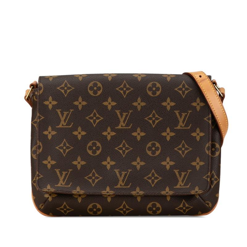 LOUIS VUITTON ルイ ヴィトン モノグラム ミュゼット タンゴ ショート  