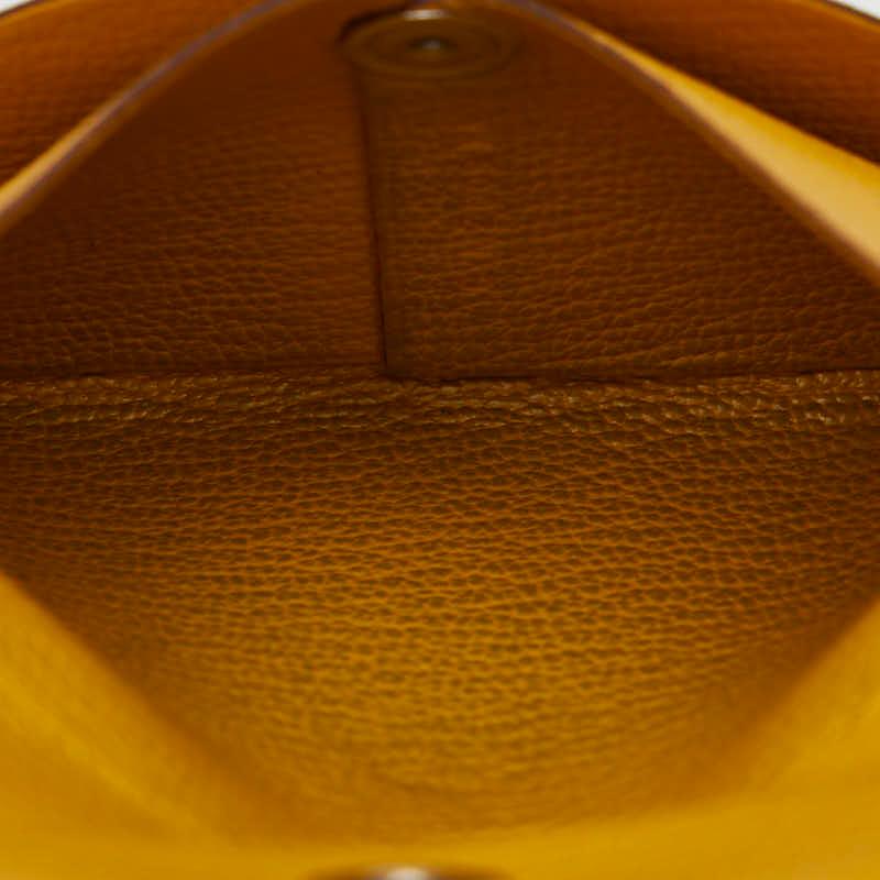 HERMES エルメス バスティア コインケース ジョーヌアンブル イエロー 