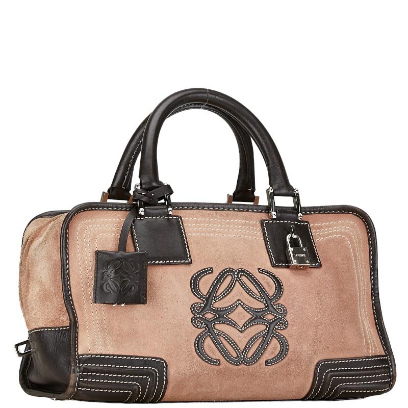 LOEWE（ロエベ） アナグラム アマソナ ハンドバッグ 060705 ベージュ