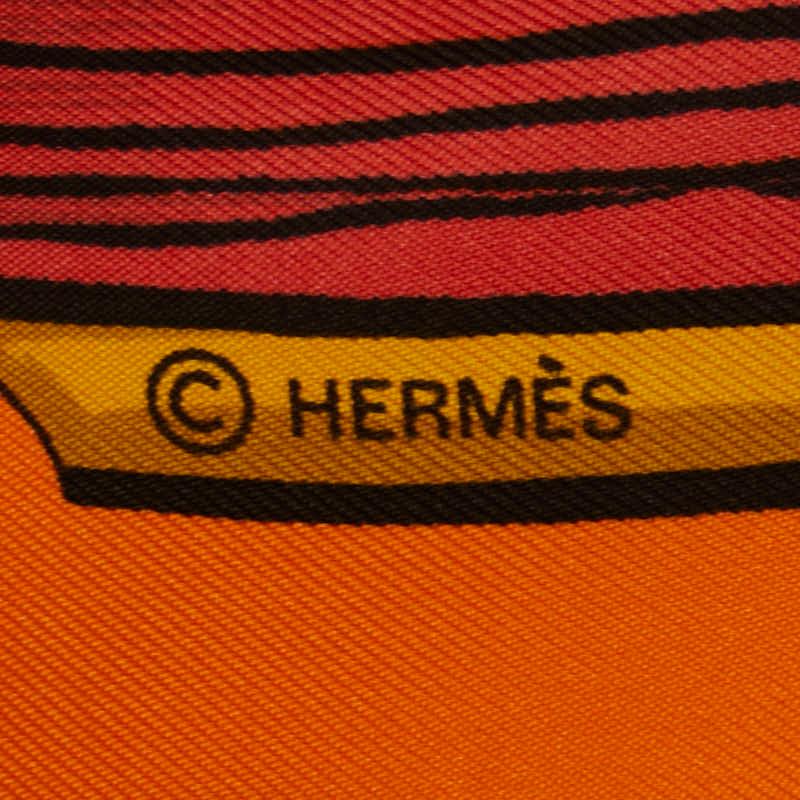 HERMES（エルメス） カレ90 CHIFFRES ET MONOGRAMMES-ANNEE 1886 図面