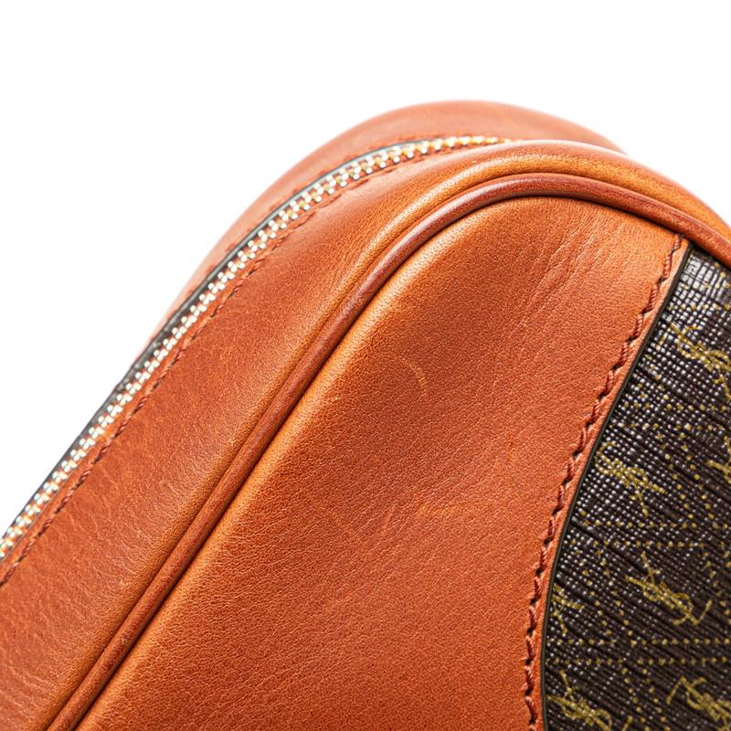 イヴサンローラン  Yves Saint Laurent   ル  モノグラム  クールバッグ  675260  ブラウン  PVC  レザー ショルダー 美品 バッグ ASUS（エイスース） サンローラン ル モノグラム クールバッグ