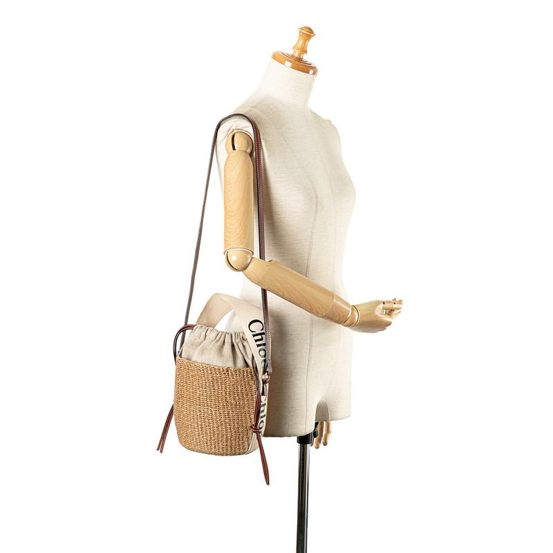 Chloe（クロエ） ロゴ カゴバッグ ショルダーバッグ ハンドバッグ 2WAY 