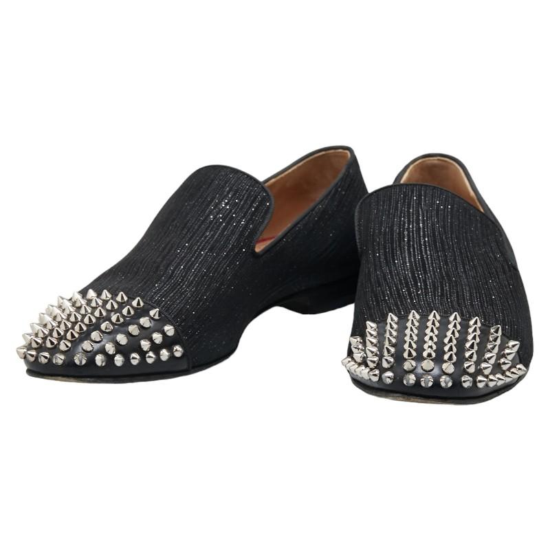 Christian Louboutin クリスチャンルブタン スタッズ ローファー 