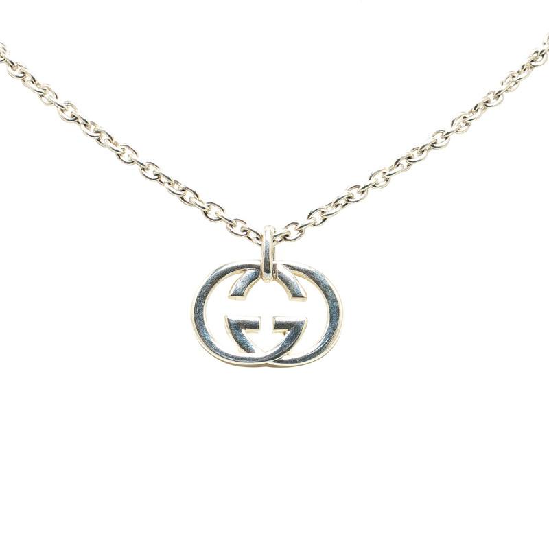 GUCCIインターロッキングGネックレスSV925 GUCCI（グッチ） インターロッキングG ネックレス SV925 シルバー