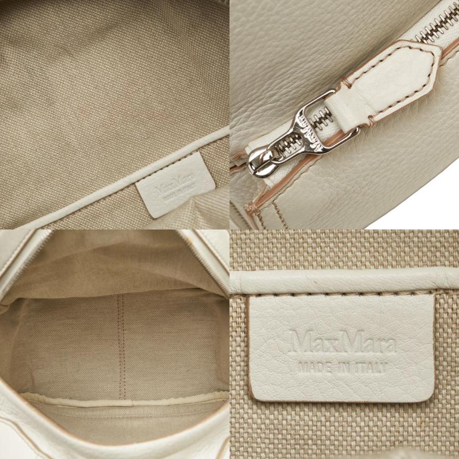 Max Mara（マックスマーラ） リュック バックパック ホワイト レザー 
