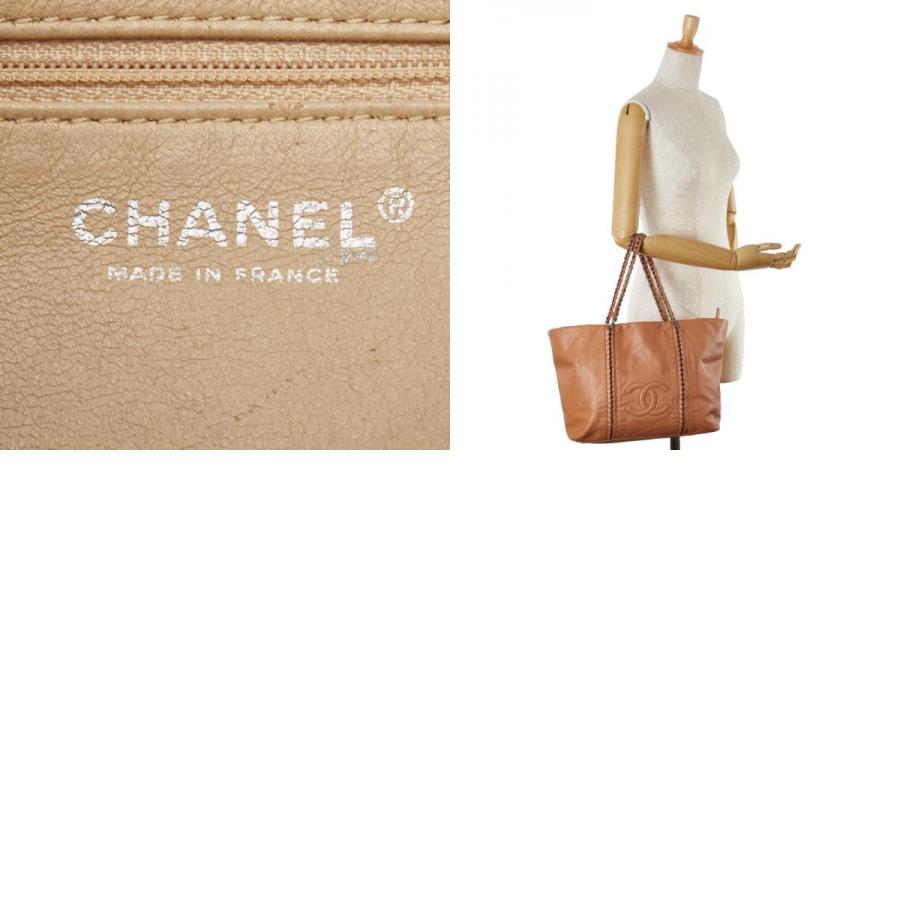 CHANEL（シャネル） ココマーク トートバッグ ベージュ ブラウン