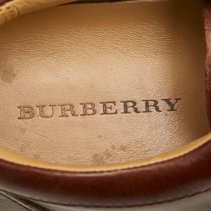 BURBERRY バーバリー ホースロゴ 型押し スニーカー BU1381