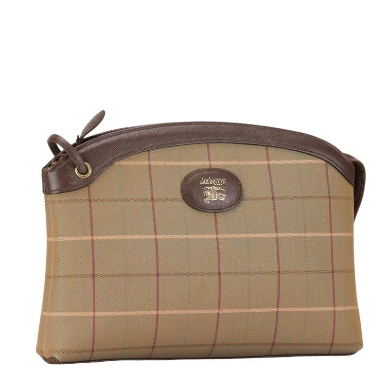 BURBERRY バーバリー チェック クラッチバッグ セカンドバッグ