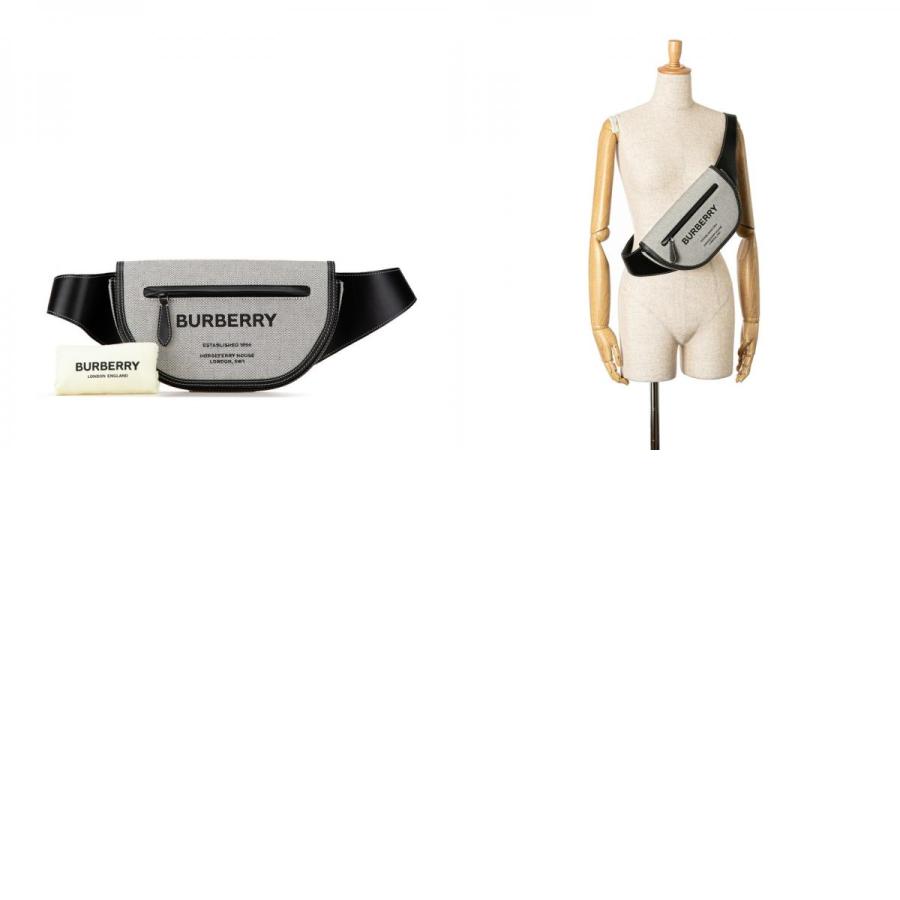 BURBERRY ボディバッグ グレー 【公式通販】