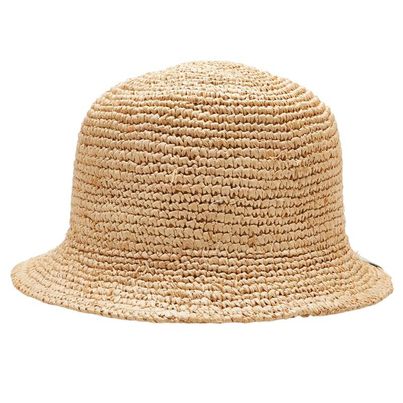 新品】GIORGIO ARMANI ストローハット ブラック | ヤマダウェブコム