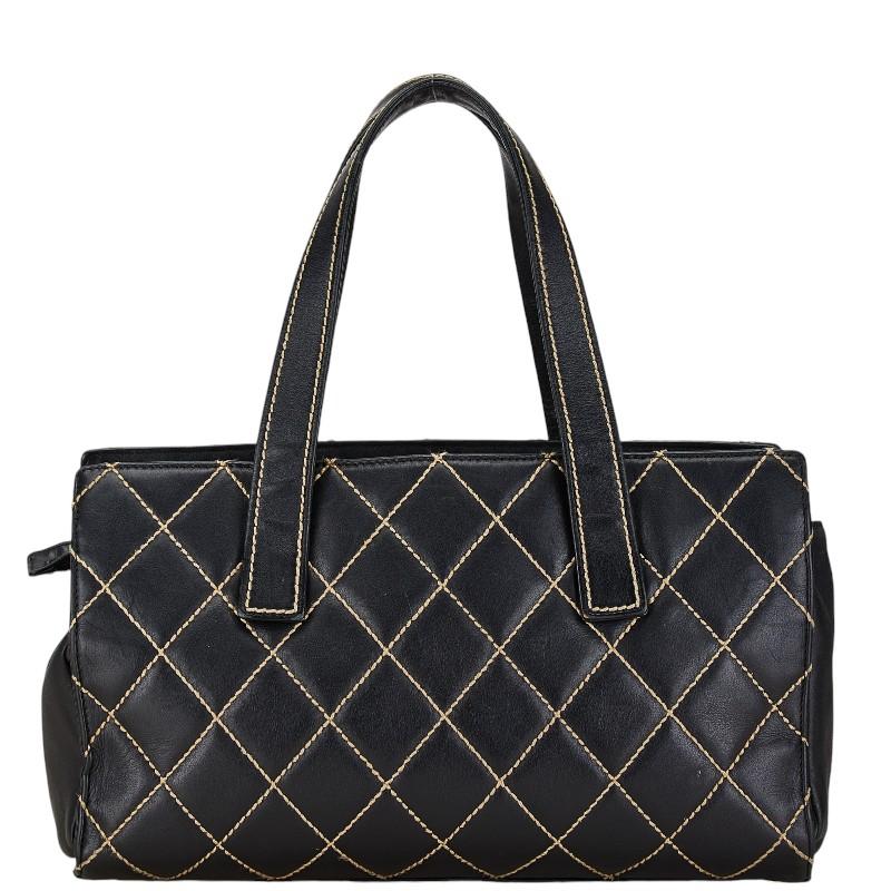 CHANEL シャネル ワイルドステッチ ココマーク トートバッグ