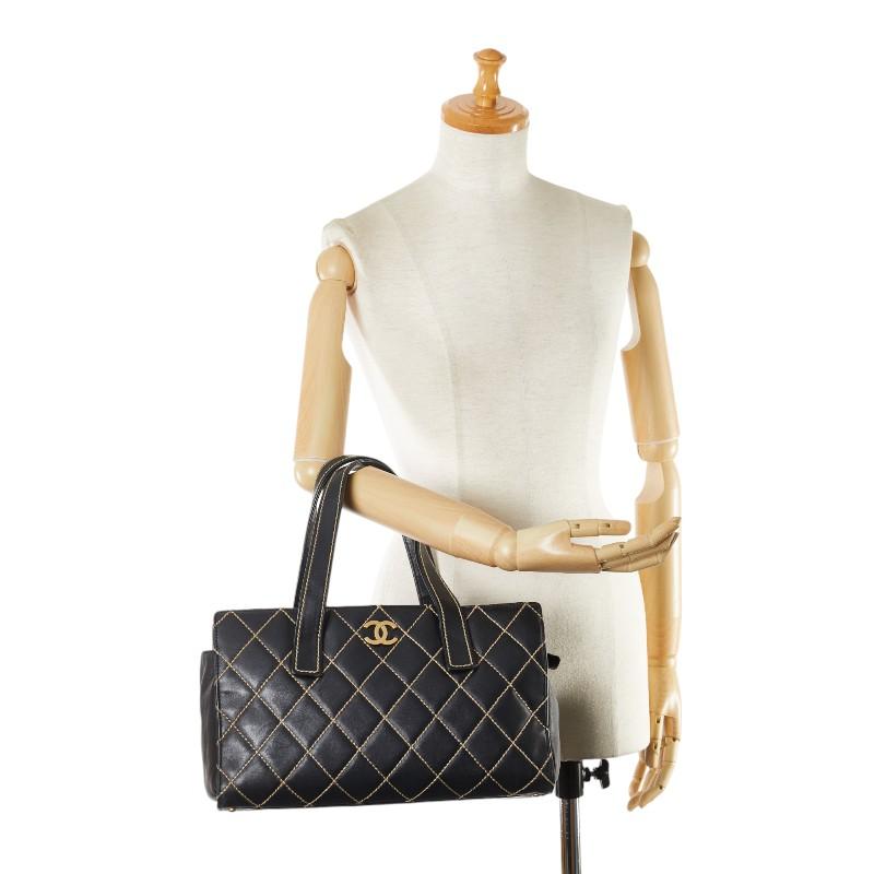 CHANEL（シャネル） ワイルドステッチ ココマーク トートバッグ 