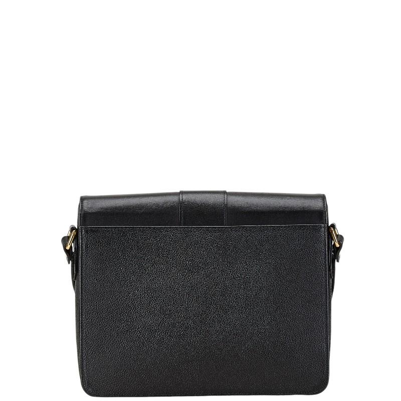 ✨極美品✨サンローラン　三つ折り　カサンドラ　ブラック　レザー　シルバーロゴ 340627042_1.jpg