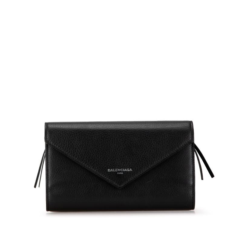 BALENCIAGA（バレンシアガ） ロゴ 長財布 二つ折り財布 571661