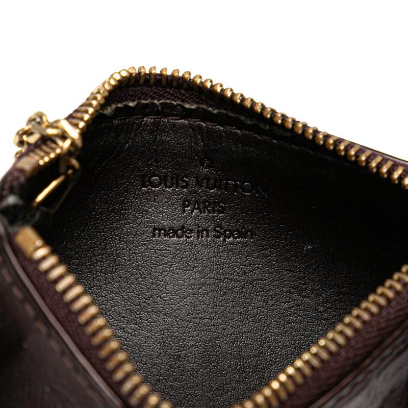 LOUIS VUITTON ルイ ヴィトン モノグラム ヴェルニ ポシェット クレ 