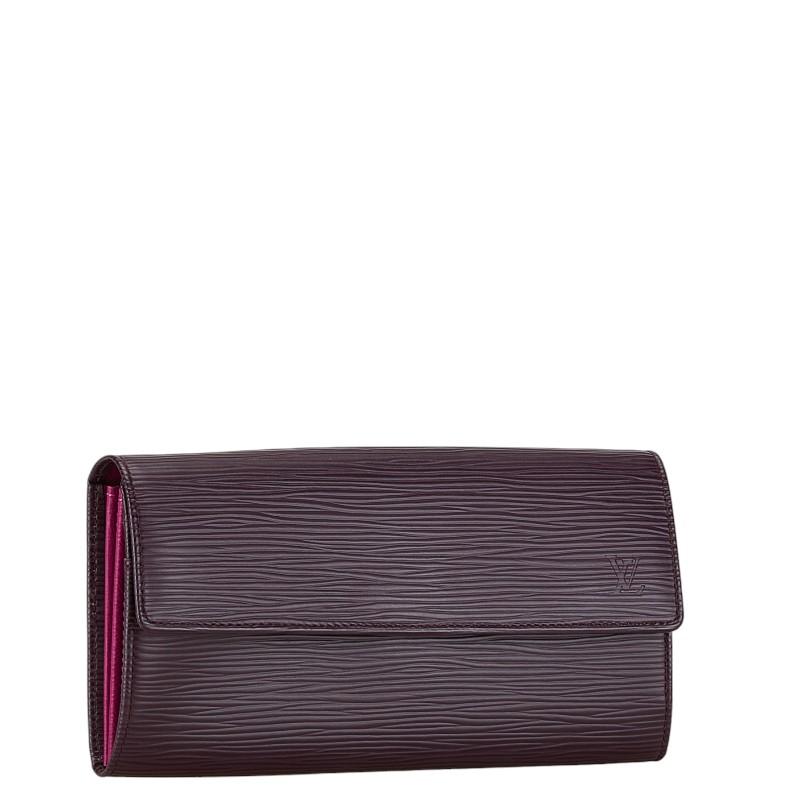 ルイ ヴィトン エピ ポルトフォイユ サラ 長財布 M6374K カシス  