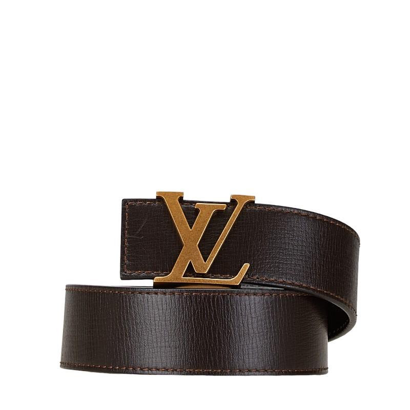 LOUIS VUITTON ルイ ヴィトン ユタ サンチュール LVイニシャル ベルト 