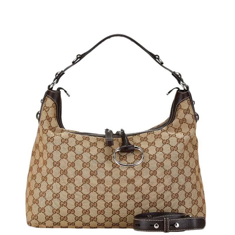 GUCCI（グッチ） GGキャンバス ハンドバッグ ショルダーバッグ 2WAY