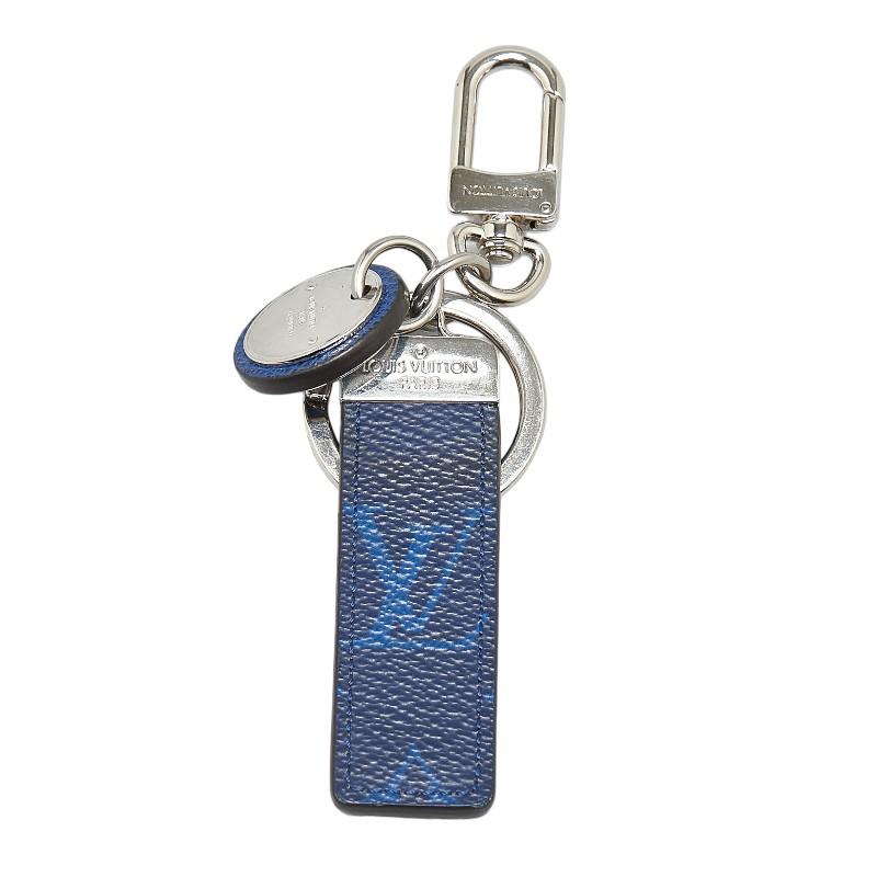 ルイヴィトン　タイガラマ　ブルー　キーホルダー　キーリング　青 M69324 LOUIS VUITTON ルイヴィトン ポルトクレ ネオ LVクラブ